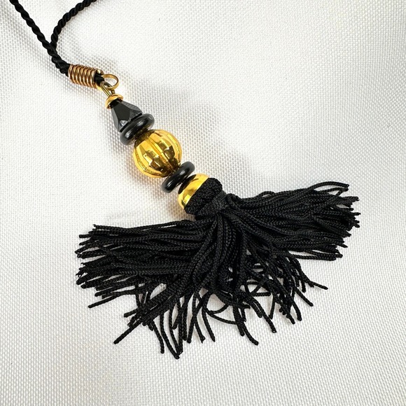 Vintage YSL Opium Parfum Inro Amulet Bottle 7.5 ml – Empty Collectible w/ Tassel - Picture 9 of 10